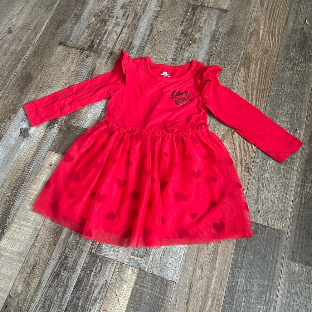 Red Heart Kids Dress